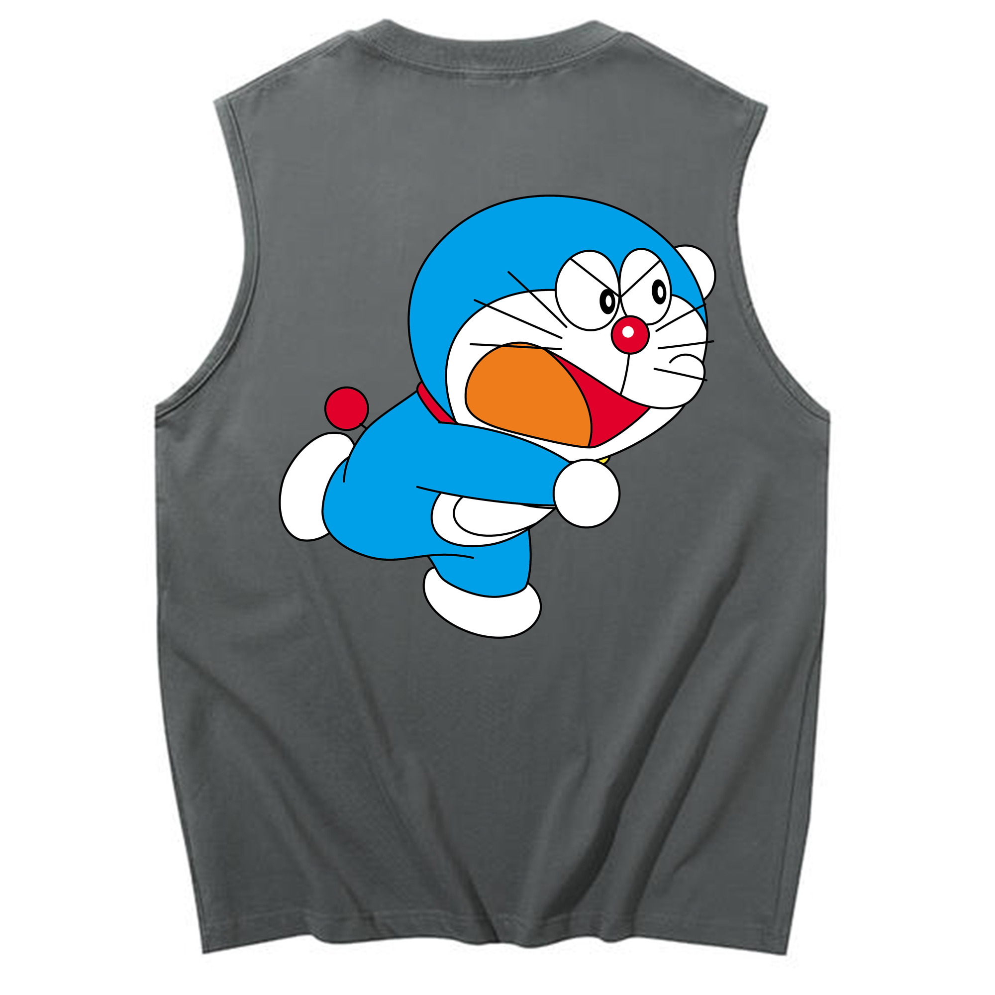 （画像用） ドラえもん Doraemon コットン100％タンクトップ（背面プリント）